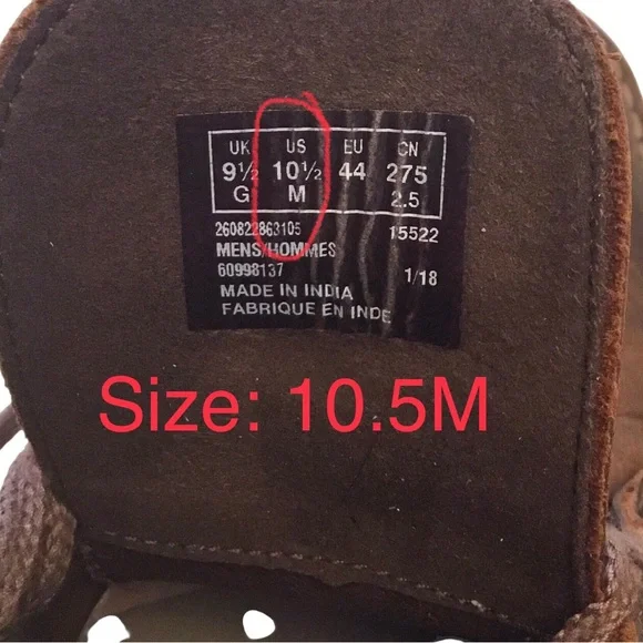 Clarks Bushacre 2 Dark Brown Leather Chukka Boots Size 10.5 Lace-up Ankle Boot - Picture 14 of 14